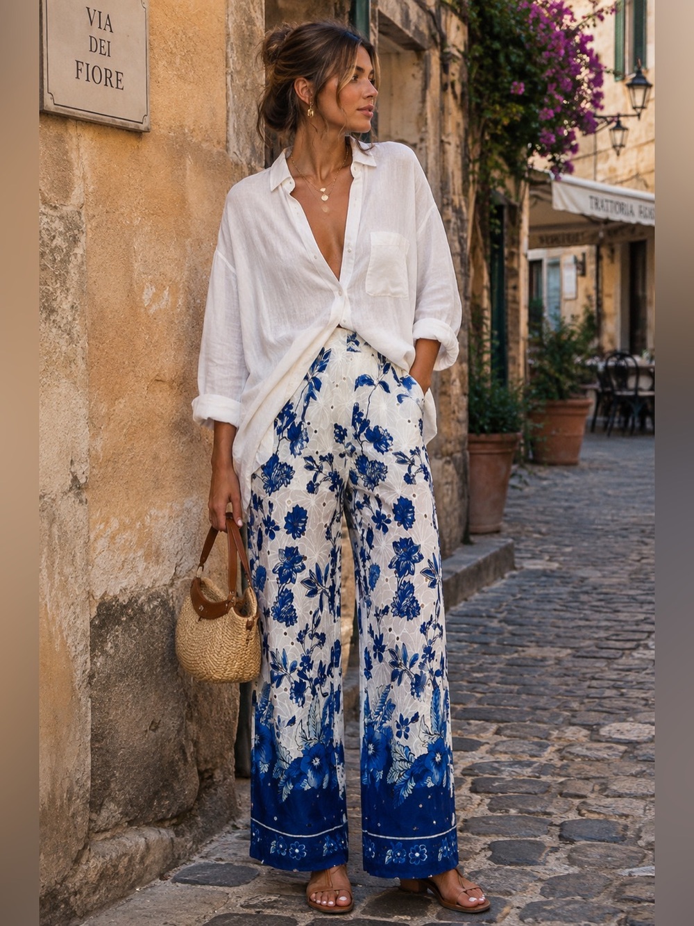 MILK & HONEY | Villa Azure Palazzo Pant